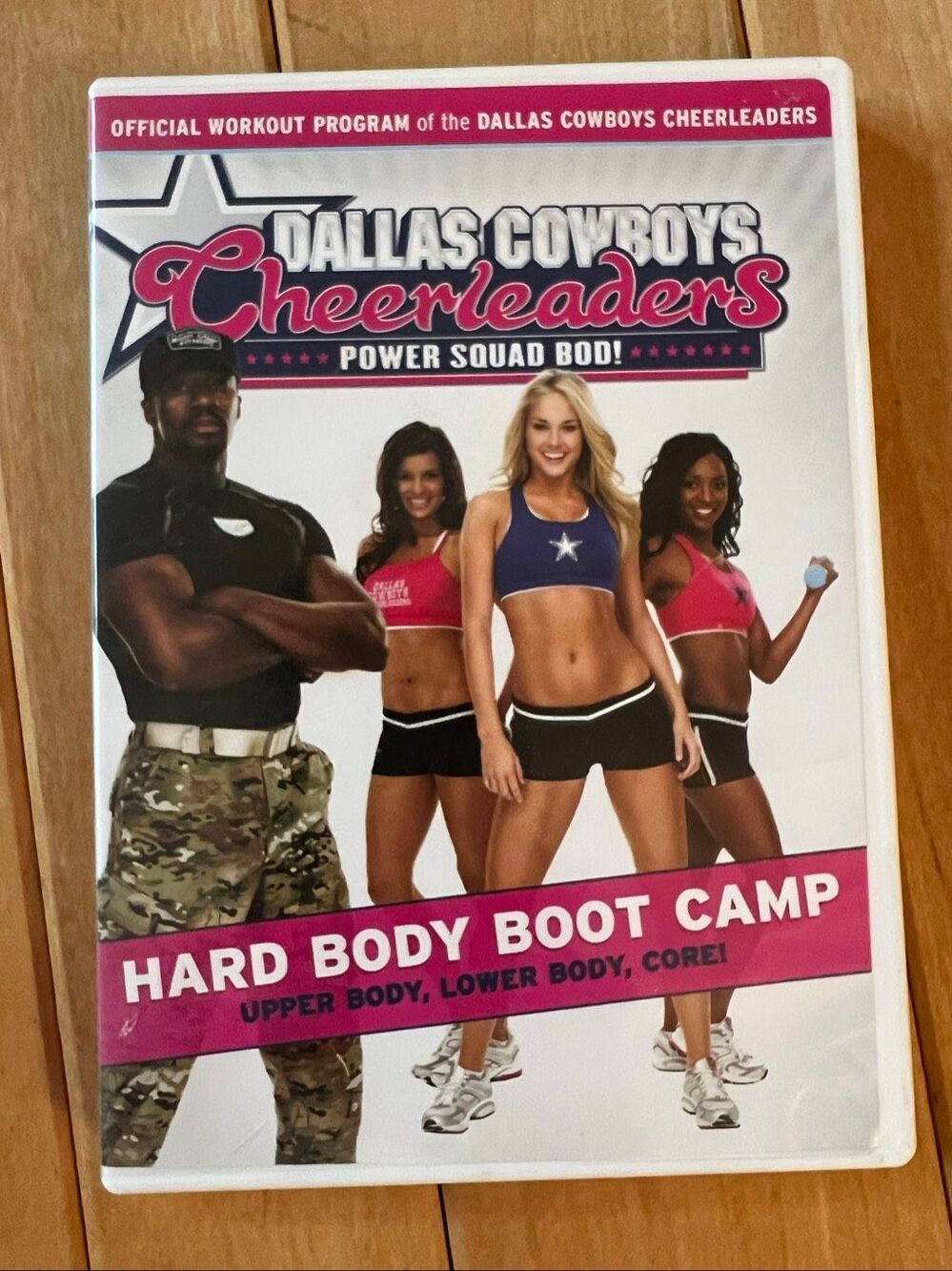 Dallas Cowboys cheerleaders hardbody Boot Camp DVD ￼